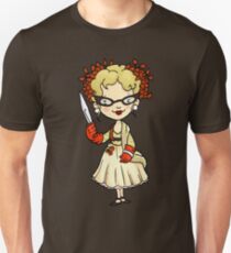 ITS A CLUE! Was it Mrs. Peacock with the KNIFE? Unisex T-Shirt