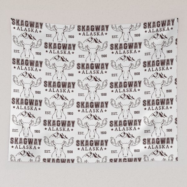 Item preview, Skagway Alaska Mose Vacation Souvenir And Cruise Ship Gifts T-Shirt designed and sold by KGN  CREATIVITY.