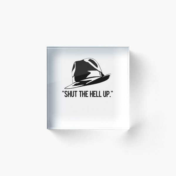 Item preview, The Blacklist Quotes Shut The Hell Up designed and sold by WeeTee.