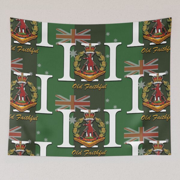 Item preview,  3 RAR Corps Skippy and Australian Flag designed and sold by RENAGADE4LYF.