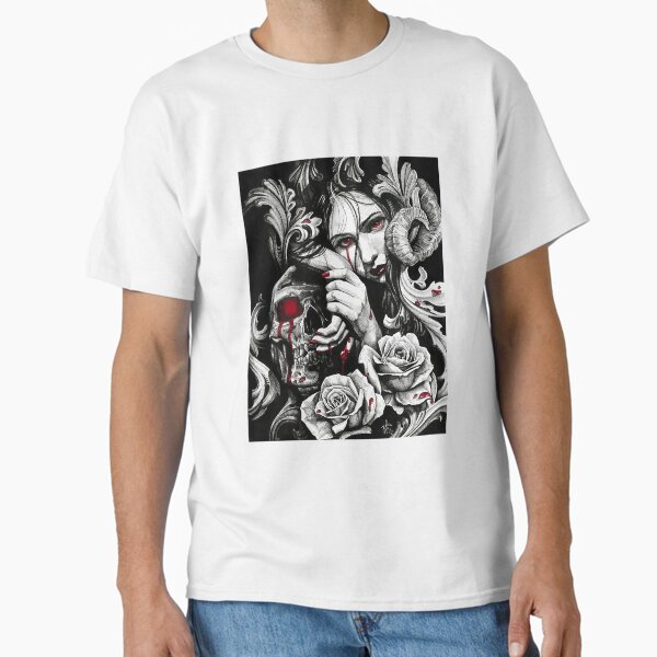 Item preview, Lilith Vampire Queen with Skull and Roses designed and sold by Jackierabbit12.