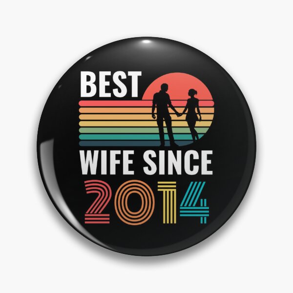 Item preview, Mejor esposa desde 2014 - Cotizaciones de aniversario designed and sold by chetan786.