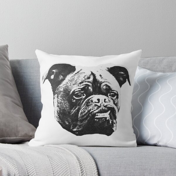 Item preview, Dogue De Bordeaux Face (Black & White) designed and sold by NiftyTees.