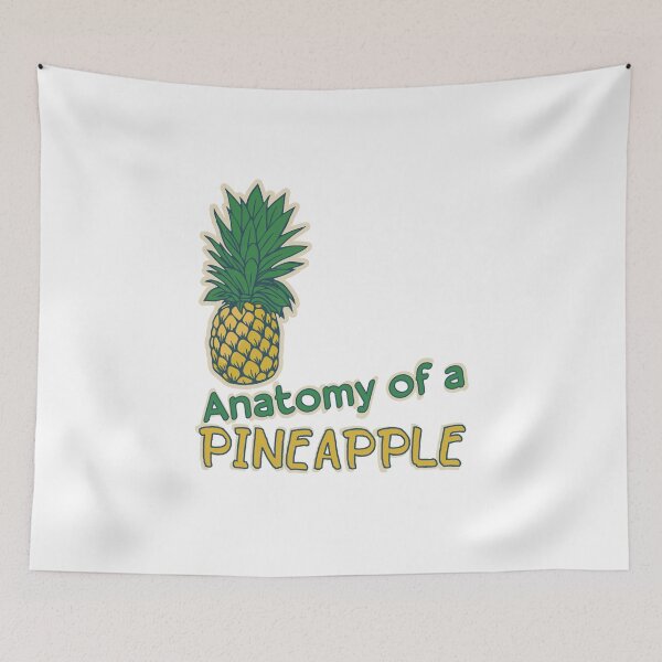 Item preview, Anatomy Of A Pineapple designed and sold by beefrancky.