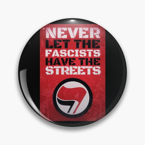 Item preview, Never Let The Fascists Win designed and sold by LeftLibertarian.