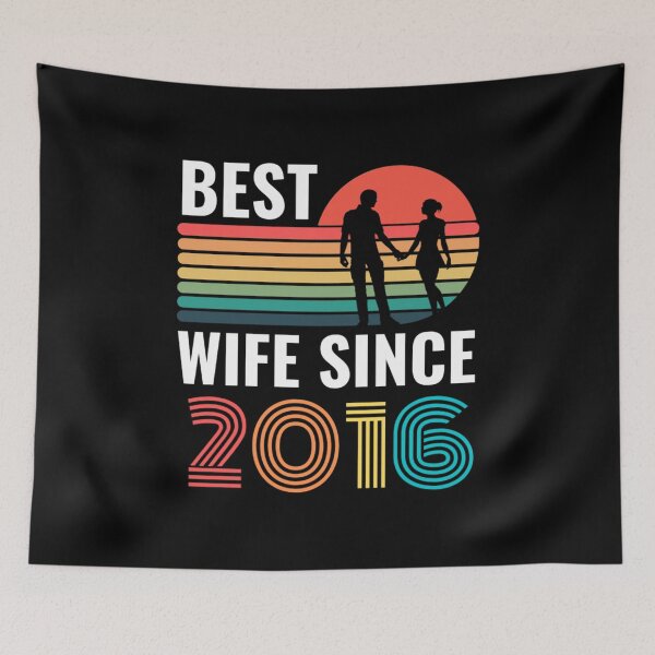 Item preview, Best Wife Since 2016 - Anniversary Quotes designed and sold by chetan786.