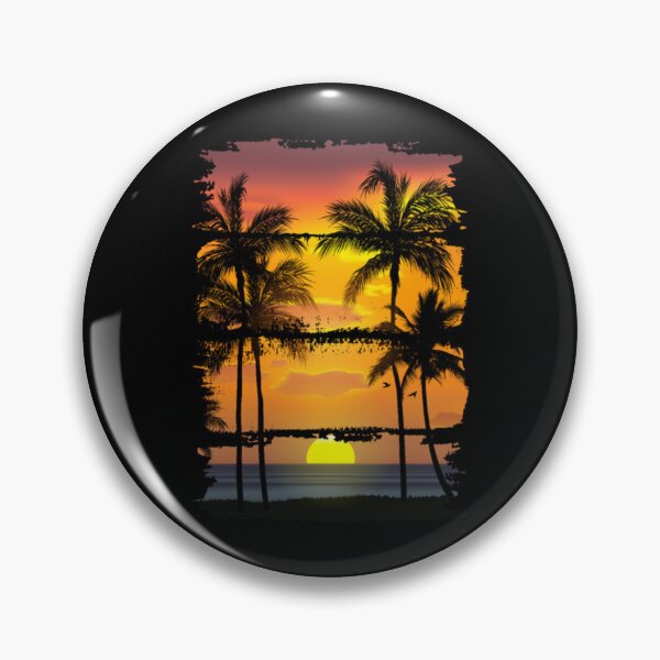 Item preview, Palm Tree - Ocean Beach Sunset designed and sold by MrDuyHung.