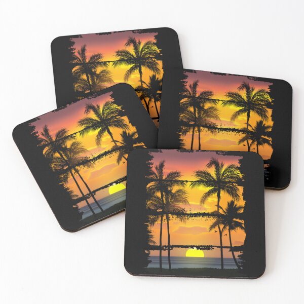 Item preview, Palm Tree - Ocean Beach Sunset designed and sold by MrDuyHung.