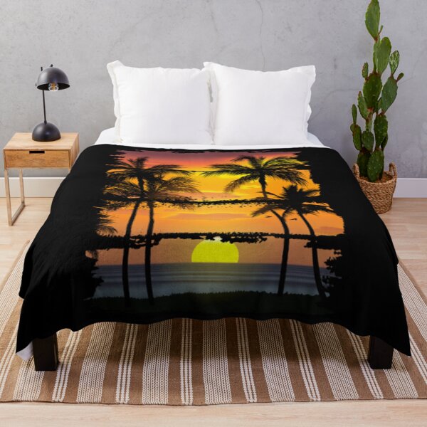 Item preview, Palm Tree - Ocean Beach Sunset designed and sold by MrDuyHung.