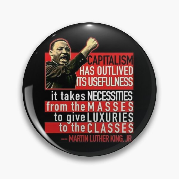 Item preview, Socialist Martin Luther King Jr. designed and sold by LeftLibertarian.