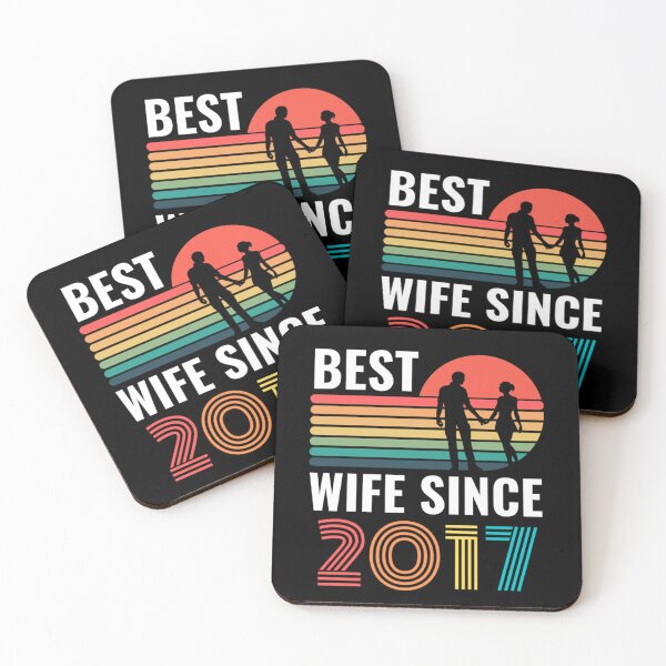 Item preview, Best Wife Since 2017 - Anniversary Quotes designed and sold by chetan786.