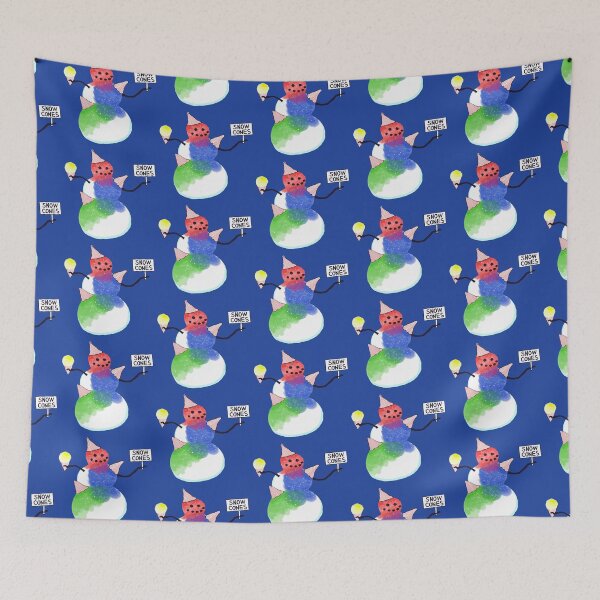 Item preview, Snow Cone Snowman designed and sold by nonasigo.