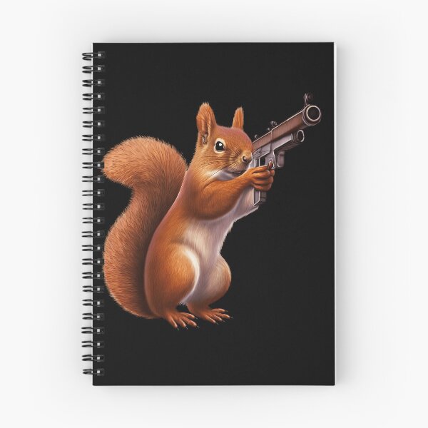 Item preview,  Red Squirrel With A Gun | Funny Squirrel  designed and sold by TeeARTHY.