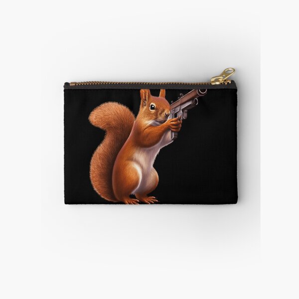 Item preview,  Red Squirrel With A Gun | Funny Squirrel  designed and sold by TeeARTHY.