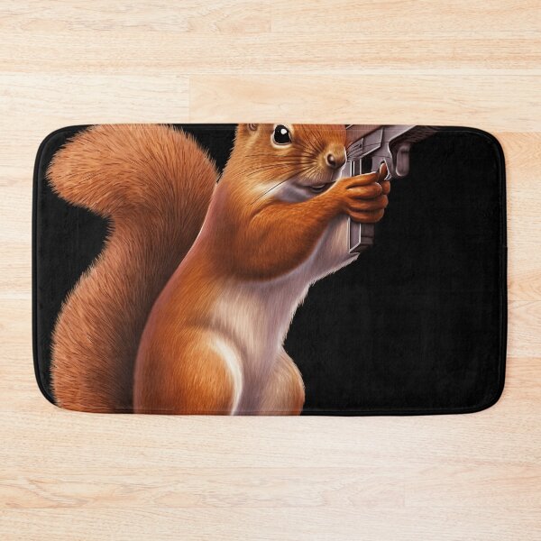 Item preview,  Red Squirrel With A Gun | Funny Squirrel  designed and sold by TeeARTHY.