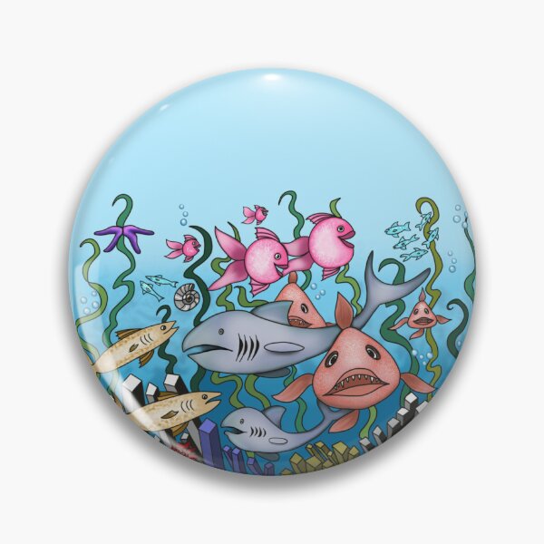 Artikelvorschau, Alys’ Fisch aus den 90ern entworfen und verkauft von Idatcreations.