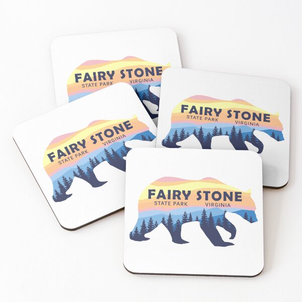Item preview, Fairy Stone State Park Sunset Bear Logo designed and sold by VanyaKar.