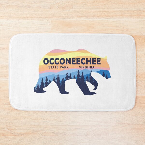Item preview, Occoneechee State Park Sunset Bear Logo designed and sold by VanyaKar.