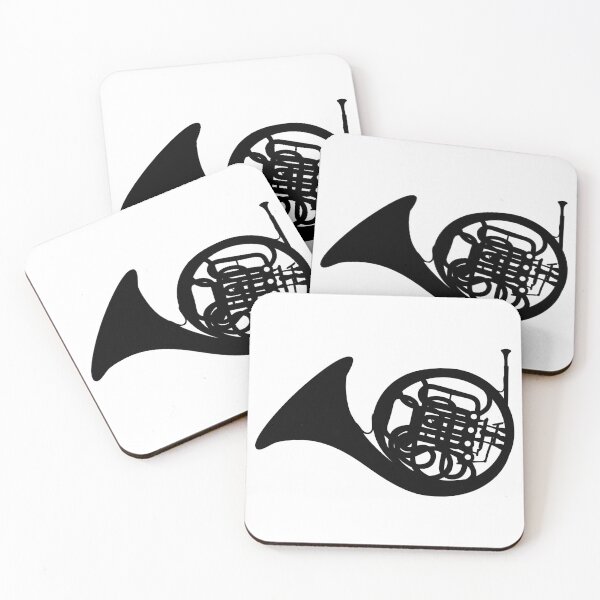 Item preview, French Horn Silhouette designed and sold by Rei-illustrates.