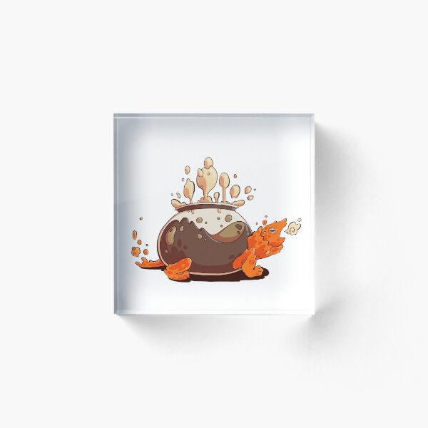 Coffee turtle Acrylic Block