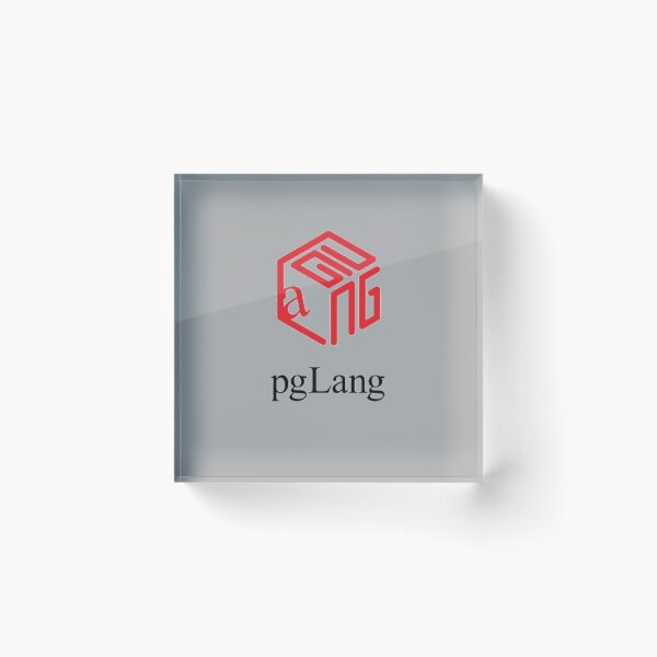 Item preview, pgLang logo  designed and sold by Adam McCutchen.