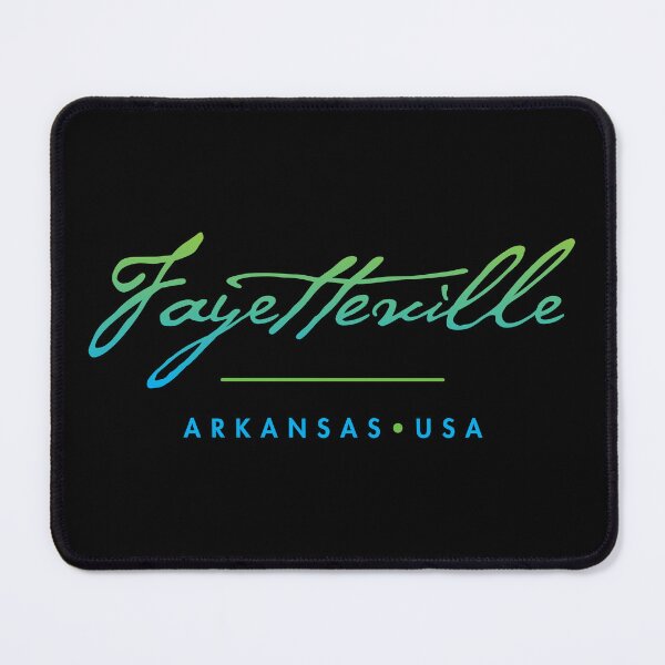 Item preview, Fayetteville Arkansas Typographic Design designed and sold by Futurebeachbum.