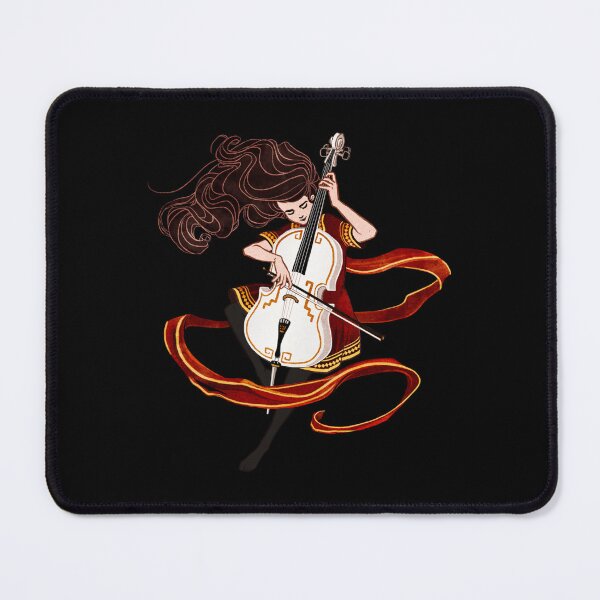 Item preview, Journey The Cello Wanderer White Sticker designed and sold by ragbarcensag.