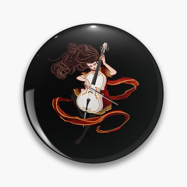Item preview, Journey The Cello Wanderer White Sticker designed and sold by ragbarcensag.