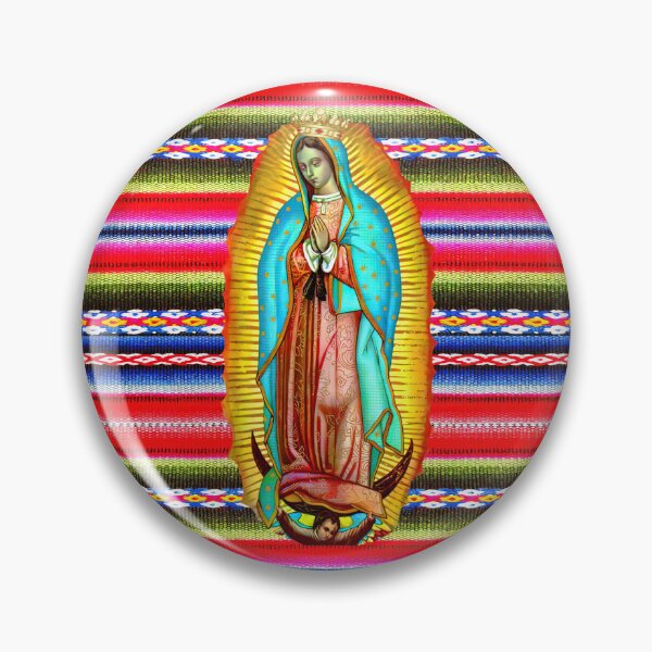 Item preview, Our Lady of Guadalupe Zarape Virgin Mary Catholic Saint designed and sold by hispanicworld.