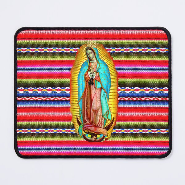 Item preview, Our Lady of Guadalupe Zarape Virgin Mary Catholic Saint designed and sold by hispanicworld.