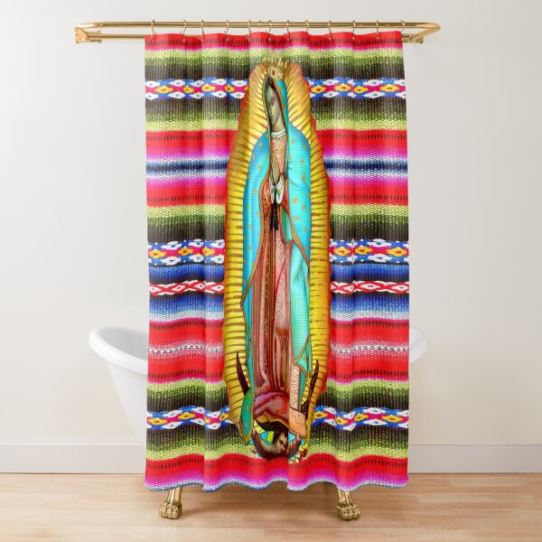 Item preview, Our Lady of Guadalupe Zarape Virgin Mary Catholic Saint designed and sold by hispanicworld.