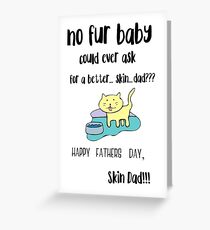Cat Dad - Fathers Day Greeting Card