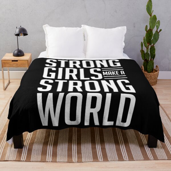 Item preview, Strong Girls Make a Strong World Classic  designed and sold by nitchrommen0.