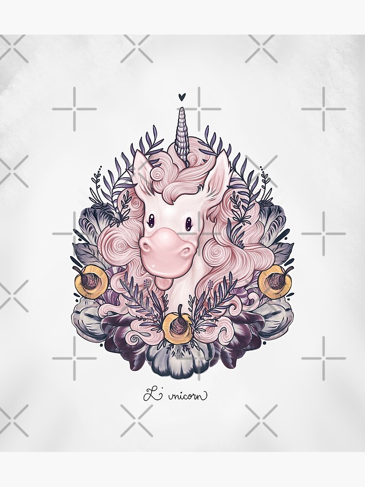 A Majestic Apricot Unicorn by nykiway