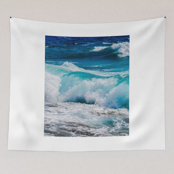 Item preview, Blue Ocean Waves designed and sold by BarbiePearl.