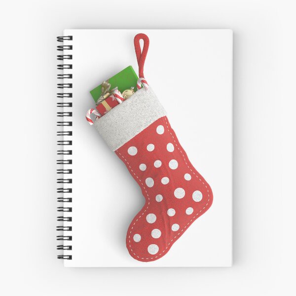 Item preview, Christmas sock designed and sold by goldennrosess.