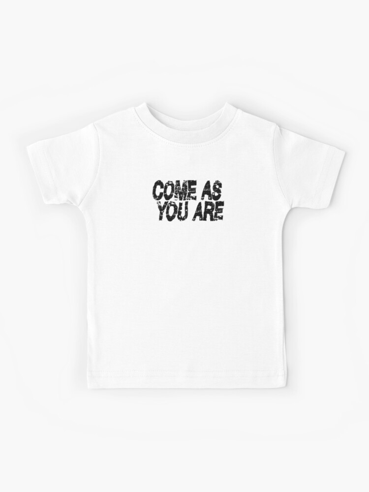 nirvana come as you are t shirt
