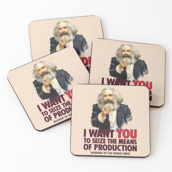 Item preview, I Want You To Seize The Means - Marx. designed and sold by LeftLibertarian.