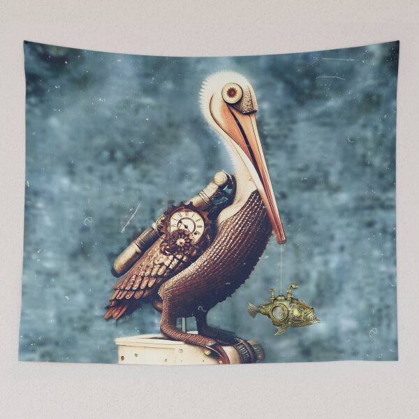Item preview, Steampunk Pelican  designed and sold by CherNikDesigns.