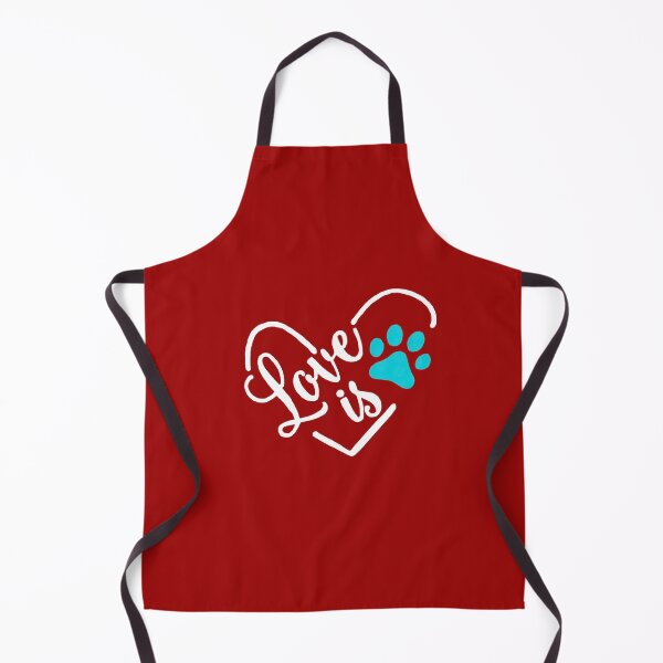 Item preview, Love Is My Pet RED2 designed and sold by Rowena Jones.