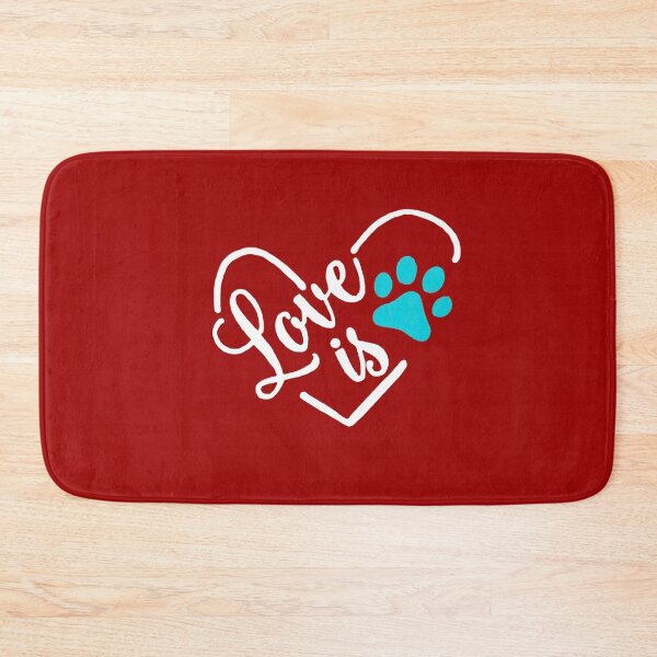 Item preview, Love Is My Pet   RED2 designed and sold by Rowena Jones.