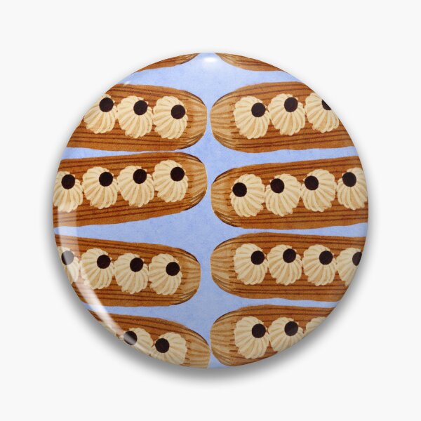 Item preview, Eclair pile art- Sweet tooth Christmas art designed and sold by Noodle Nerd.