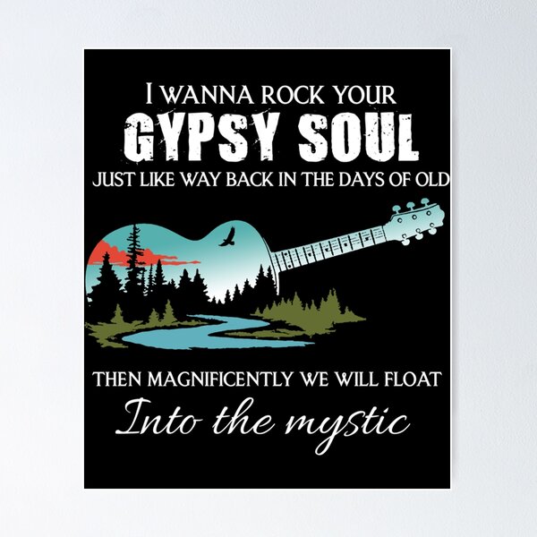 Item preview, I Wanna Rock Into The Mystic , Gypsy Song Guitars    designed and sold by evanstimothy.