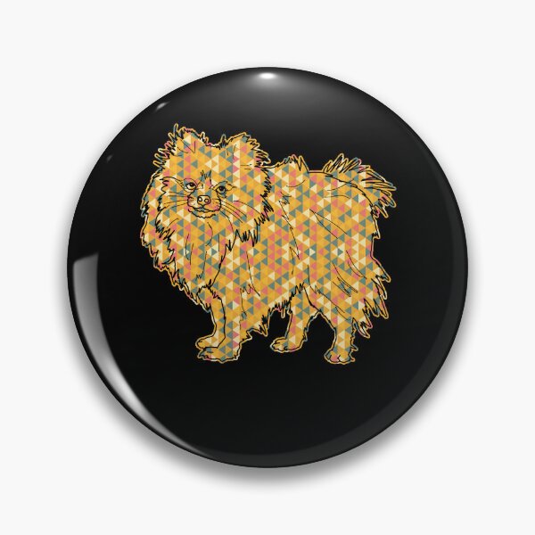 Item preview, Pomeranian - Pomeranian Geometric designed and sold by UnknownArtistt.