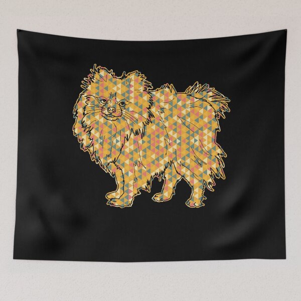 Item preview, Pomeranian - Pomeranian Geometric designed and sold by UnknownArtistt.