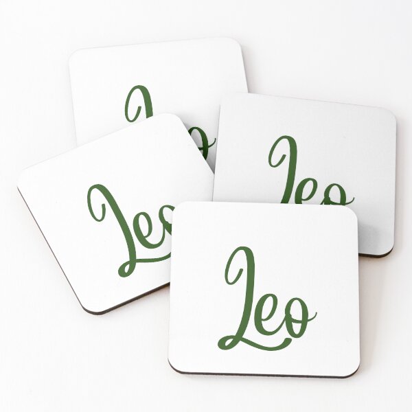 Item preview, Leo Zodiac Sign Text designed and sold by Hellofriendco.