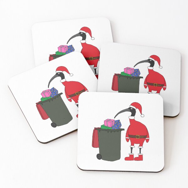 Item preview, Bin Chicken Santa on White designed and sold by Digitaldingo.
