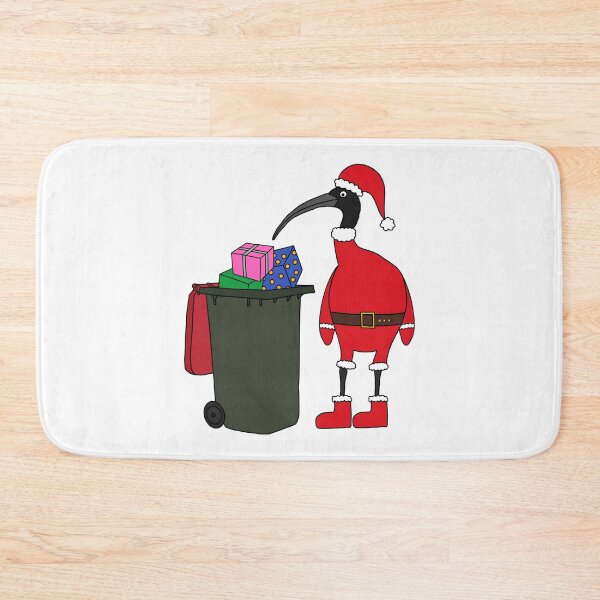 Item preview, Bin Chicken Santa on White designed and sold by Digitaldingo.
