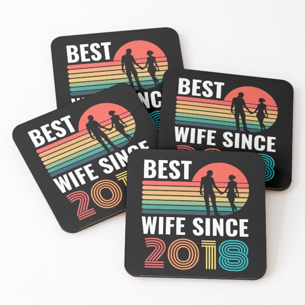 Item preview, Best Wife Since 2018 - Anniversary Quotes designed and sold by chetan786.