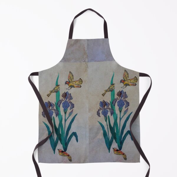 Item preview, Stylized Iris and Birds. designed and sold by Anthony Seeker.